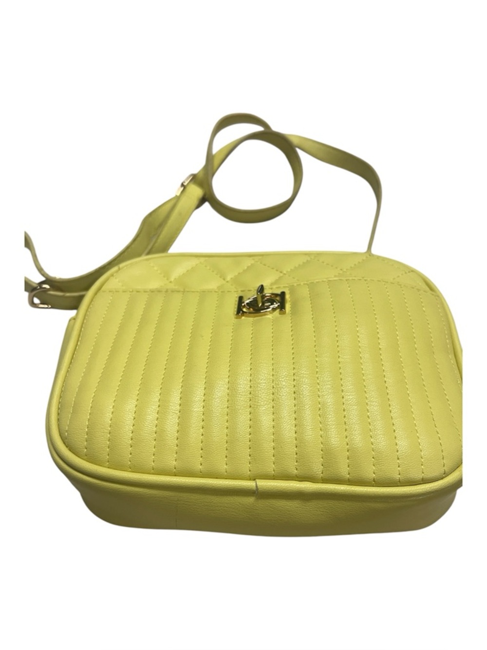 Bebe Quilted Camera Crossbody Bag